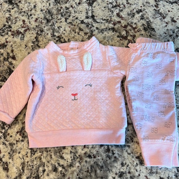 Carter's Other - Bunny sweater and pants. Matching set. Size 6m